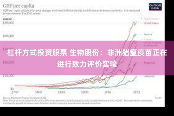 杠杆方式投资股票 生物股份：非洲猪瘟疫苗正在进行效力评价实验