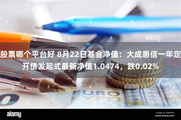 股票哪个平台好 8月22日基金净值：大成惠信一年定开债发起式最新净值1.0474，跌0.02%