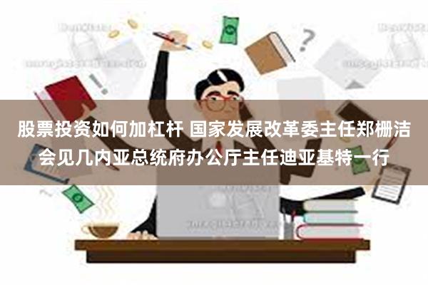 股票投资如何加杠杆 国家发展改革委主任郑栅洁会见几内亚总统府办公厅主任迪亚基特一行