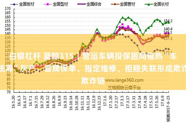 白银杠杆 蓝鲸315｜营运车辆投保困局催热“车辆统筹”灰产，冒牌保单、指定维修、拒赔失联形成欺诈链